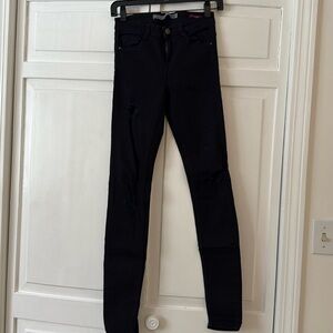 Zara trafaluc black skinny Jean/jeffing